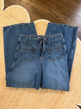 Old navy wide leg baggy jean